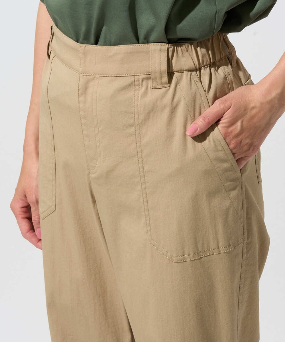 PZLGD26270 GEORGES RECH(ジョルジュ・レッシュ) ハイストレッチベイカーパンツ ベージュ