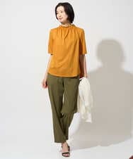 PZLGD26270 GEORGES RECH(ジョルジュ・レッシュ) ハイストレッチベイカーパンツ ベージュ