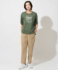 PZLGD26270 GEORGES RECH(ジョルジュ・レッシュ) ハイストレッチベイカーパンツ ベージュ