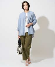 PZLGD26270 GEORGES RECH(ジョルジュ・レッシュ) ハイストレッチベイカーパンツ ベージュ