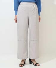 PZLGE40330 GEORGES RECH(ジョルジュ・レッシュ)  [セットアップ対応]4WAYタフタトラックパンツ ライトグレー