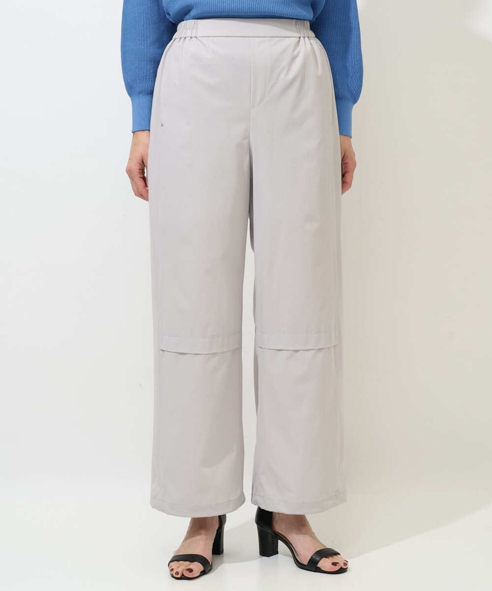 PZLGE40330 GEORGES RECH(ジョルジュ・レッシュ)  [セットアップ対応]4WAYタフタトラックパンツ ライトグレー