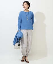 PZLGE40330 GEORGES RECH(ジョルジュ・レッシュ)  [セットアップ対応]4WAYタフタトラックパンツ ライトグレー