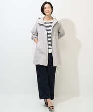 PZLGE40330 GEORGES RECH(ジョルジュ・レッシュ)  [セットアップ対応]4WAYタフタトラックパンツ ライトグレー