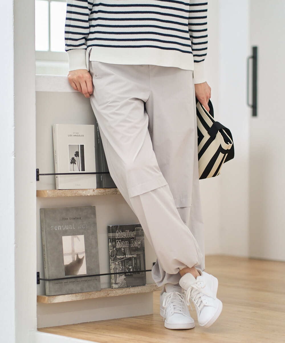 PZLGE40330 GEORGES RECH  [セットアップ対応]4WAYタフタトラックパンツ