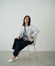 PZLGE40330 GEORGES RECH(ジョルジュ・レッシュ)  [セットアップ対応]4WAYタフタトラックパンツ ライトグレー