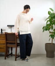 PZLGE40330 GEORGES RECH(ジョルジュ・レッシュ)  [セットアップ対応]4WAYタフタトラックパンツ ライトグレー