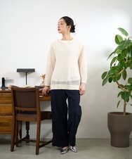 PZLGE40330 GEORGES RECH(ジョルジュ・レッシュ)  [セットアップ対応]4WAYタフタトラックパンツ ライトグレー