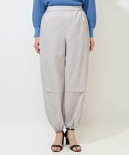 PZLGE40330 GEORGES RECH(ジョルジュ・レッシュ)  [セットアップ対応]4WAYタフタトラックパンツ ライトグレー