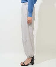 PZLGE40330 GEORGES RECH(ジョルジュ・レッシュ)  [セットアップ対応]4WAYタフタトラックパンツ ライトグレー