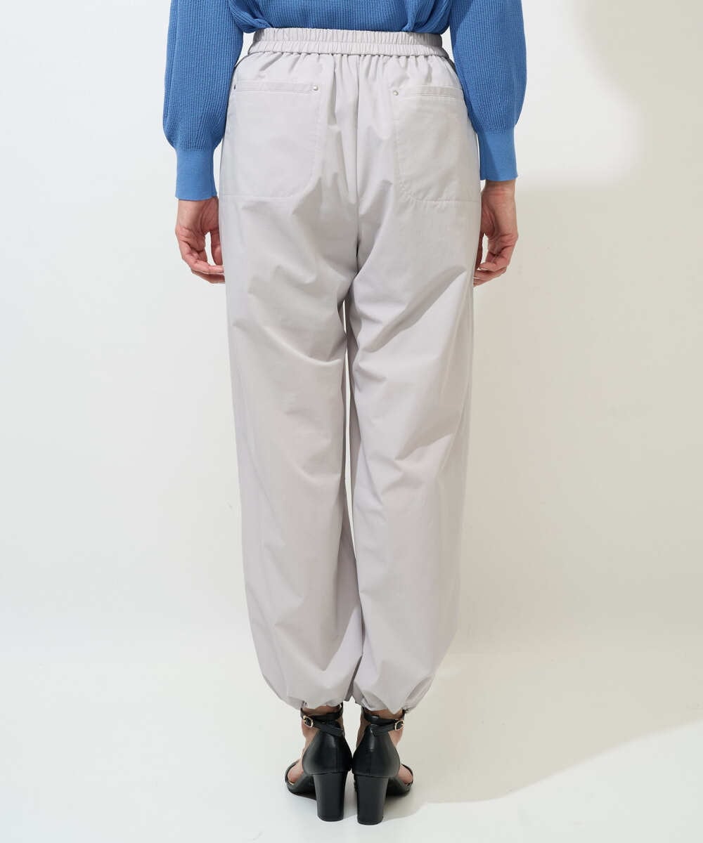 PZLGE40330 GEORGES RECH(ジョルジュ・レッシュ)  [セットアップ対応]4WAYタフタトラックパンツ ライトグレー