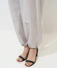 PZLGE40330 GEORGES RECH(ジョルジュ・レッシュ)  [セットアップ対応]4WAYタフタトラックパンツ ライトグレー