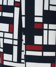 PZLGE42390 GEORGES RECH(ジョルジュ・レッシュ) トリコロールガウチョパンツ レッド系