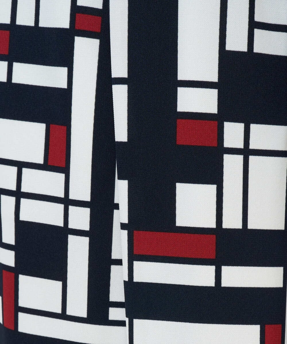 PZLGE42390 GEORGES RECH(ジョルジュ・レッシュ) トリコロールガウチョパンツ レッド系