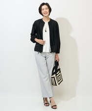 PZLGE52250 GEORGES RECH(ジョルジュ・レッシュ) シェルタリングドライオックスワイドパンツ ネイビー