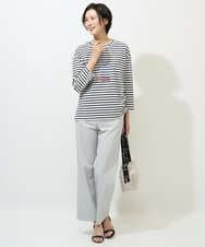 PZLGE52250 GEORGES RECH(ジョルジュ・レッシュ) シェルタリングドライオックスワイドパンツ ネイビー