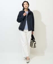 PZLGE52250 GEORGES RECH(ジョルジュ・レッシュ) シェルタリングドライオックスワイドパンツ ネイビー