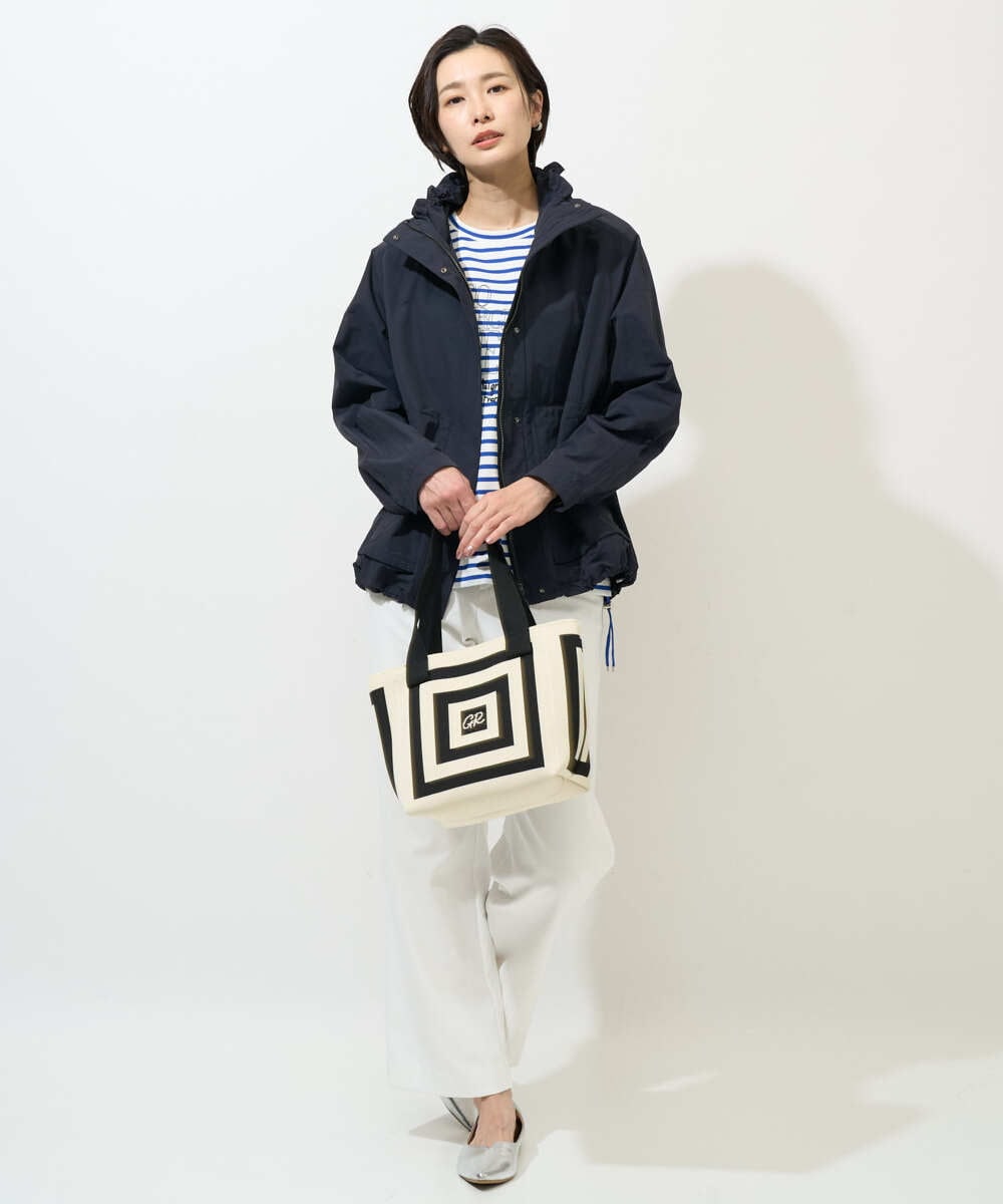 PZLGE52250 GEORGES RECH(ジョルジュ・レッシュ) シェルタリングドライオックスワイドパンツ ネイビー