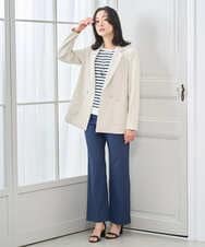 PZLGE52250 GEORGES RECH(ジョルジュ・レッシュ) シェルタリングドライオックスワイドパンツ ネイビー