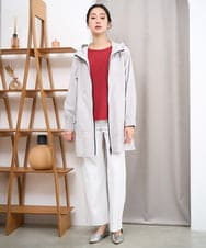 PZLGE52250 GEORGES RECH(ジョルジュ・レッシュ) シェルタリングドライオックスワイドパンツ ネイビー