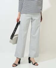 PZLGE52250 GEORGES RECH(ジョルジュ・レッシュ) シェルタリングドライオックスワイドパンツ ネイビー