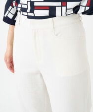 PZLGE52250 GEORGES RECH(ジョルジュ・レッシュ) シェルタリングドライオックスワイドパンツ ホワイト