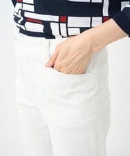 PZLGE52250 GEORGES RECH(ジョルジュ・レッシュ) シェルタリングドライオックスワイドパンツ ホワイト