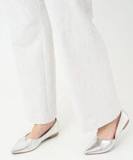 PZLGE52250 GEORGES RECH(ジョルジュ・レッシュ) シェルタリングドライオックスワイドパンツ ホワイト