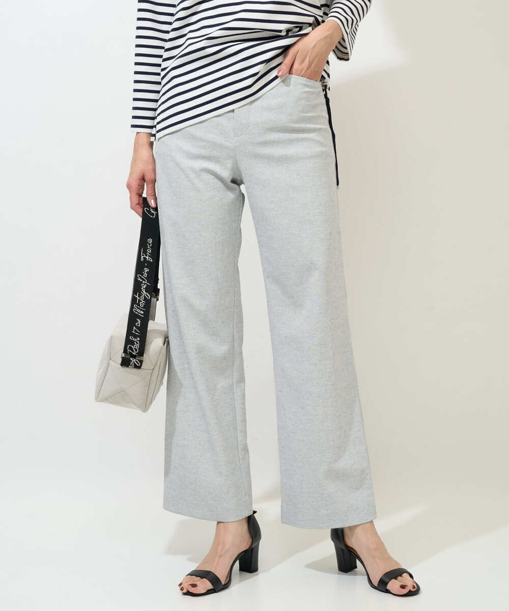 PZLGE52250 GEORGES RECH シェルタリングドライオックスワイドパンツ