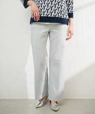 PZLGE52250 GEORGES RECH(ジョルジュ・レッシュ) シェルタリングドライオックスワイドパンツ ライトグレー