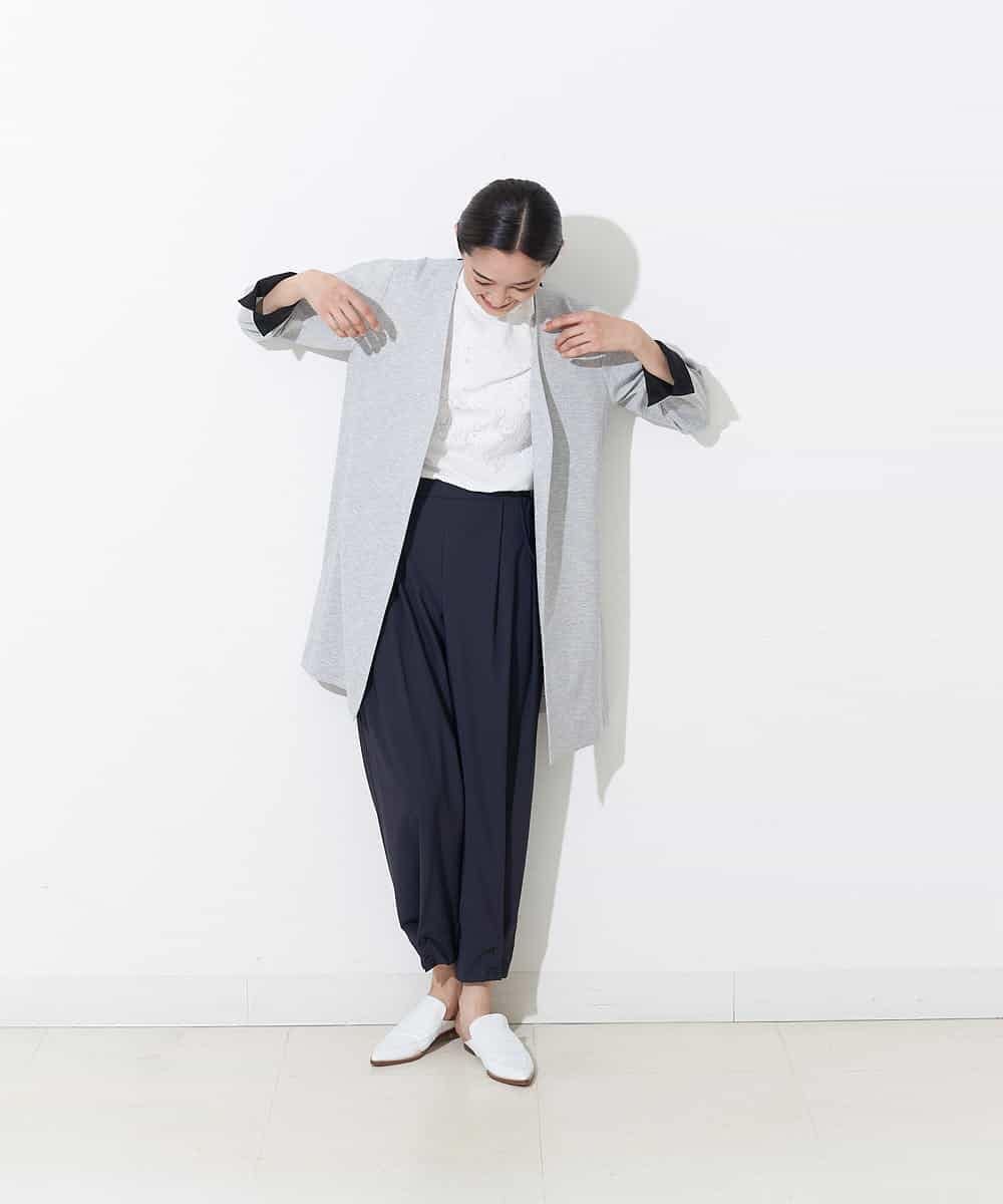 PZLGO70230 GEORGES RECH(ジョルジュ・レッシュ) 【高機能】ヘムボタンパンツ ネイビー