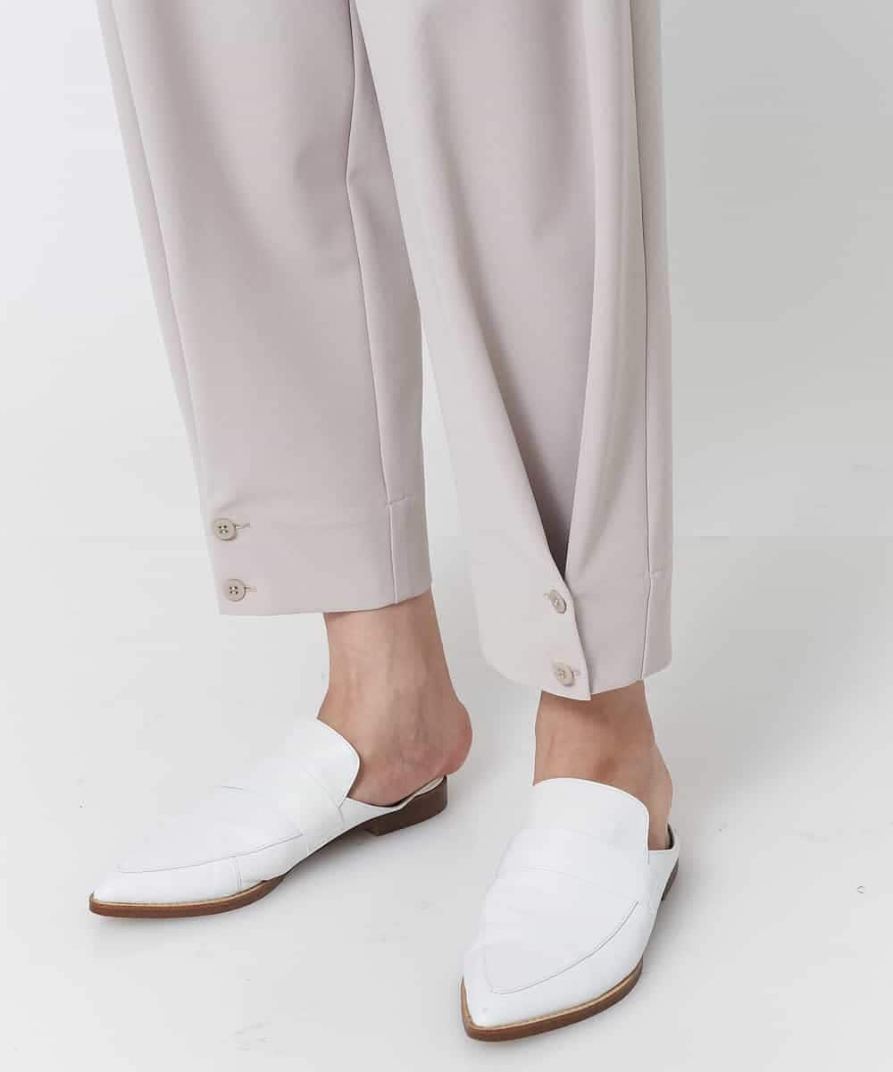 PZLGO70230 GEORGES RECH(ジョルジュ・レッシュ) 【高機能】ヘムボタンパンツ ベージュ