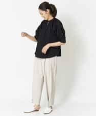 PZLGO70230 GEORGES RECH(ジョルジュ・レッシュ) 【高機能】ヘムボタンパンツ ベージュ