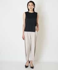 PZLGO70230 GEORGES RECH(ジョルジュ・レッシュ) 【高機能】ヘムボタンパンツ ベージュ