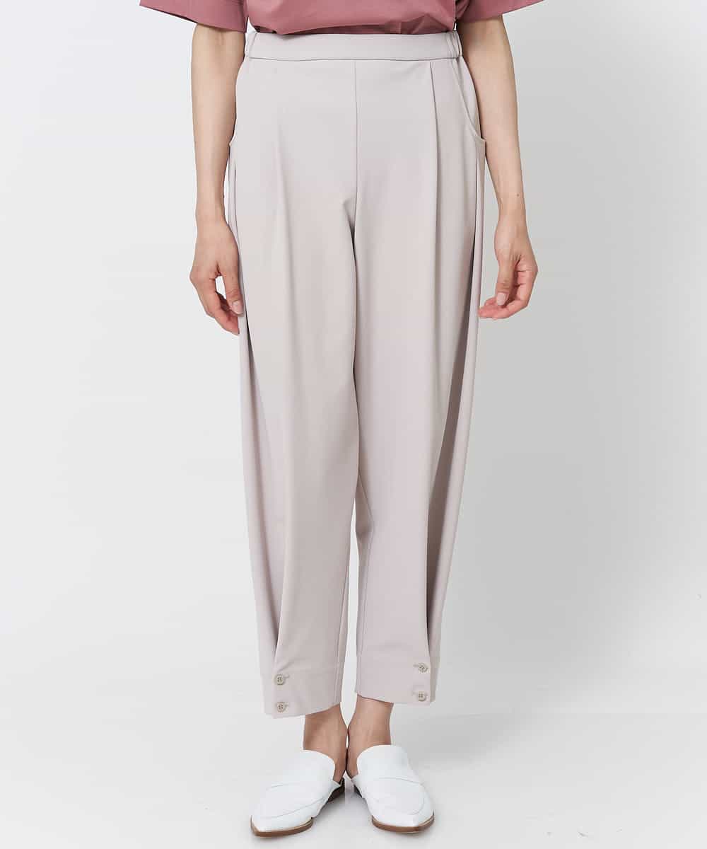 PZLGO70230 GEORGES RECH(ジョルジュ・レッシュ) 【高機能】ヘムボタンパンツ ベージュ