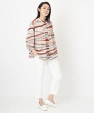 PZLGS12230 GEORGES RECH(ジョルジュ・レッシュ) [日本製/速乾]シェルタリングドライオックステーパードパンツ オレンジ