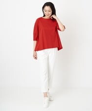 PZLGS12230 GEORGES RECH(ジョルジュ・レッシュ) [日本製/速乾]シェルタリングドライオックステーパードパンツ オレンジ