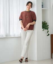 PZLHD52250 GEORGES RECH(ジョルジュ・レッシュ)  [日本製/新色追加]シェルタリングドライオックスワイドパンツ ベージュ