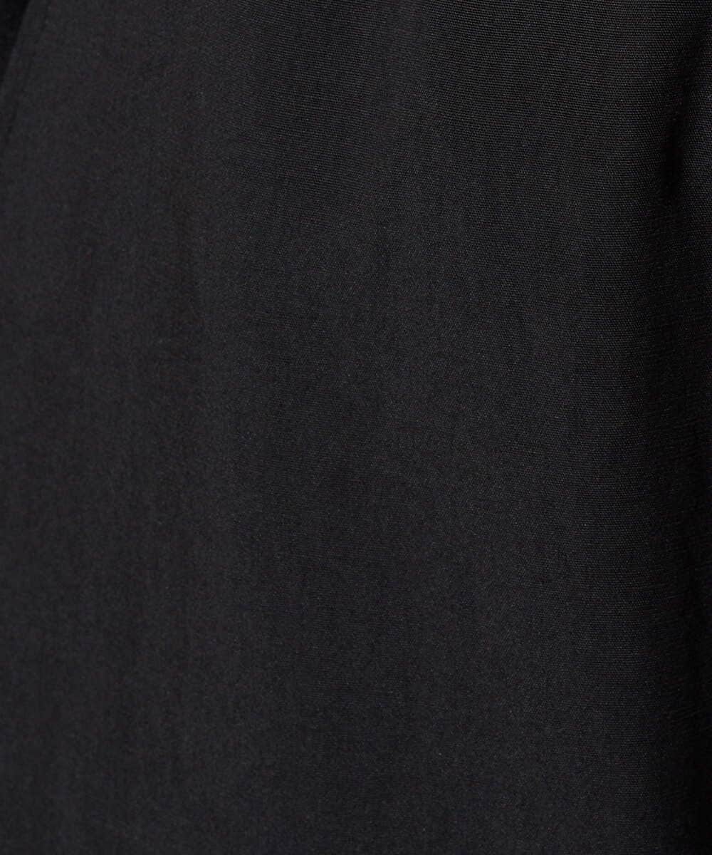 PZLHE70230 GEORGES RECH(ジョルジュ・レッシュ) リネン混リラックスワイドパンツ ブラック
