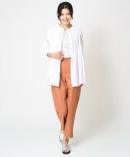 PZLHW12270 GEORGES RECH(ジョルジュ・レッシュ)  [日本製]シャンブレーツイルパンツ ライトグレー