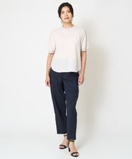 PZLHW12270 GEORGES RECH(ジョルジュ・レッシュ)  [日本製]シャンブレーツイルパンツ ライトグレー