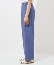 PZLHX37210 GEORGES RECH(ジョルジュ・レッシュ)  [日本製]ツイルタックワイドストレートパンツ ブルー