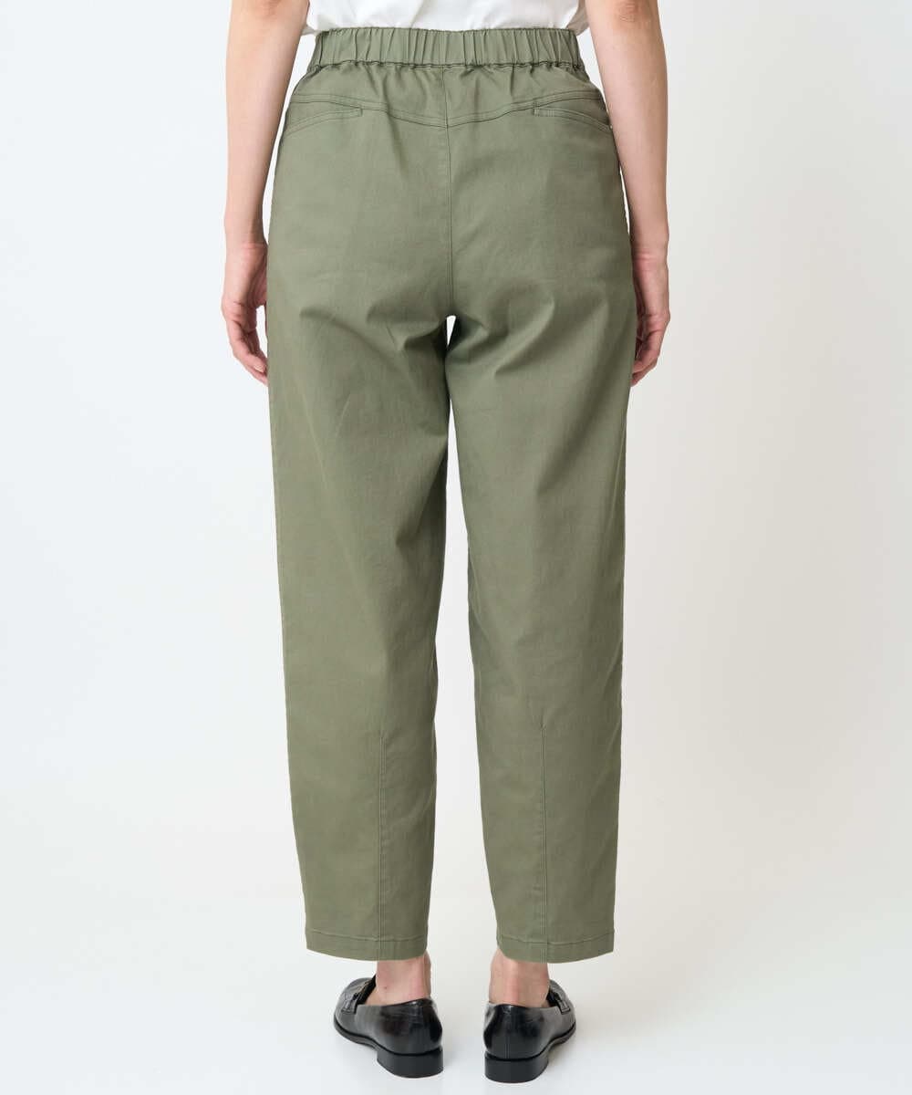 PZLJB33250 GEORGES RECH(ジョルジュ・レッシュ) バレルレックテーパードパンツ カーキ