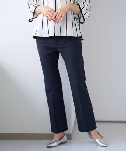 PZLJE09230 GEORGES RECH  [日本製]セミフレアスティックパンツ