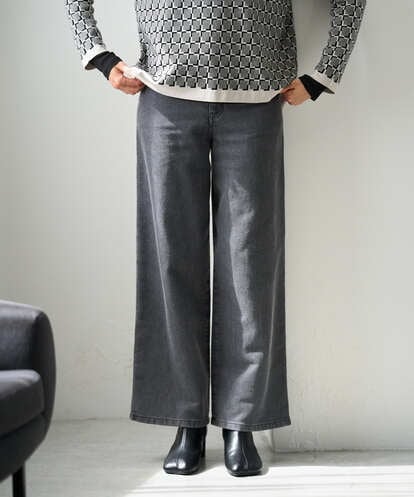 PZLJE23290 GEORGES RECH 裏起毛イージーデニムパンツ