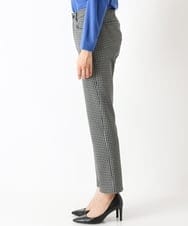 PZLJQ45210 GEORGES RECH(ジョルジュ・レッシュ) 【美脚】チェックスティックパンツ ブラック