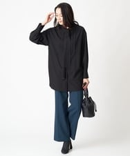 PZLJS38290 GEORGES RECH(ジョルジュ・レッシュ)  [日本製]トライアングルジャガードフレアパンツ ブラック系