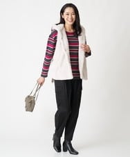 PZLJS40290 GEORGES RECH(ジョルジュ・レッシュ) 2WAYカーゴパンツ ベージュ