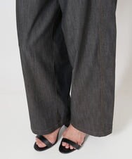 PZLJU30230 GEORGES RECH(ジョルジュ・レッシュ) デニムワイドパンツ ブラック