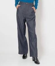 PZLJU30230 GEORGES RECH(ジョルジュ・レッシュ) デニムワイドパンツ ブラック